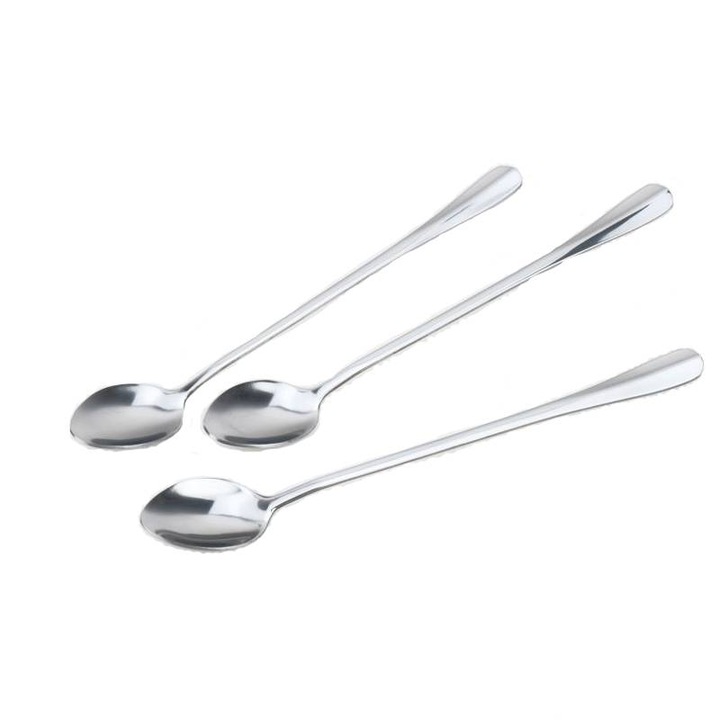 Set 3 lingurite din inox pentru cafea XXL, lungime 20 cm