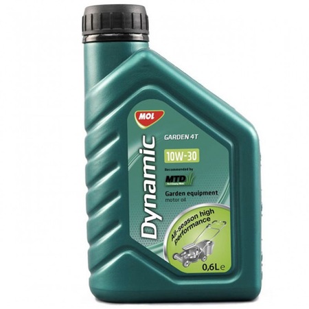 Масло за 4-тактови термични двигатели Mol Dynamic Garden 10W30 600ml ...