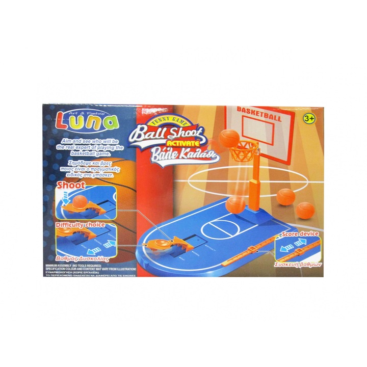 Joc de masa, Luna, Baschet