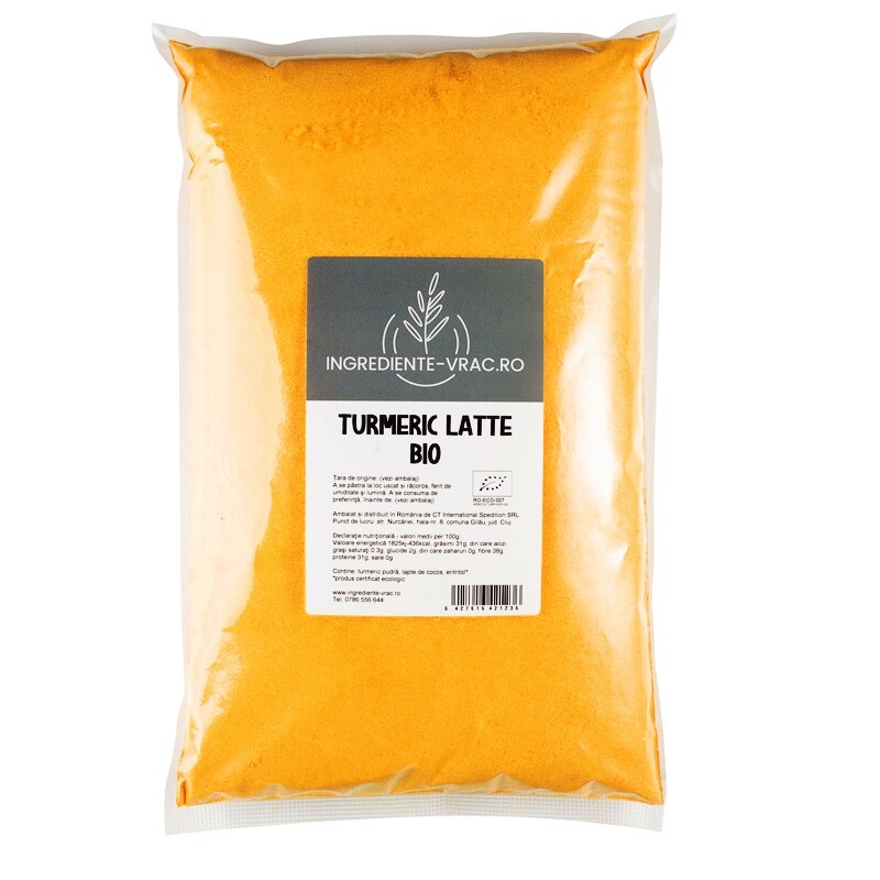 Turmeric latte, bio, 1kg eMAG.ro