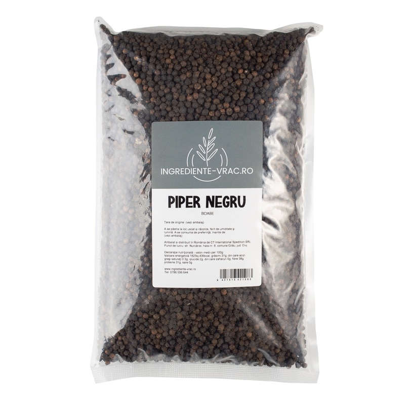 Черен пипер на зърна, Насипни продукти, 250гр - eMAG.bg