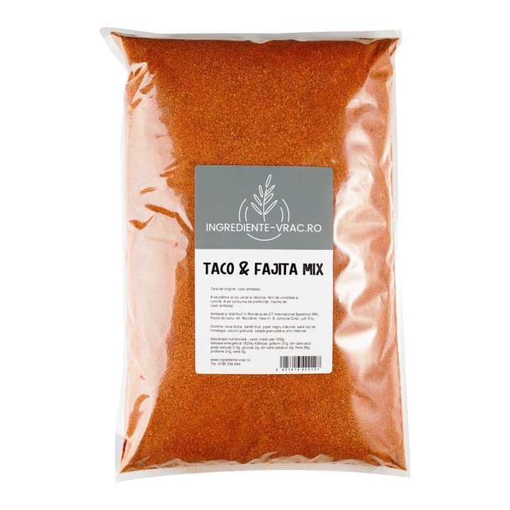 Taco & Fajita keverék, Ingrediente vrac, 250 g