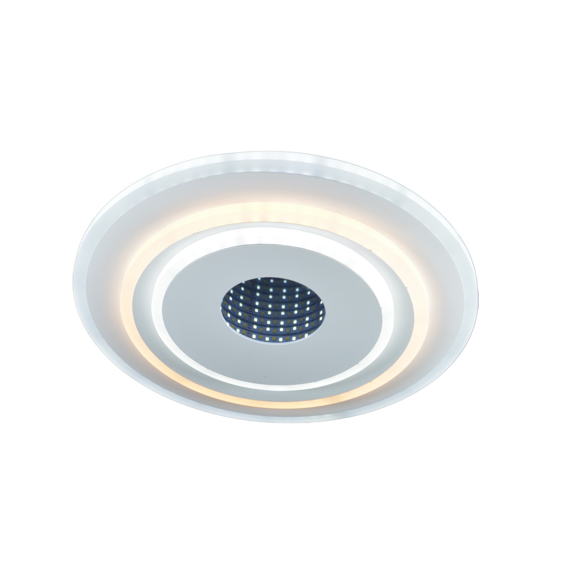 Plafoniera Led, LightMan, Light 9207, 50w, 30 Cm, Oglinda Infinita 