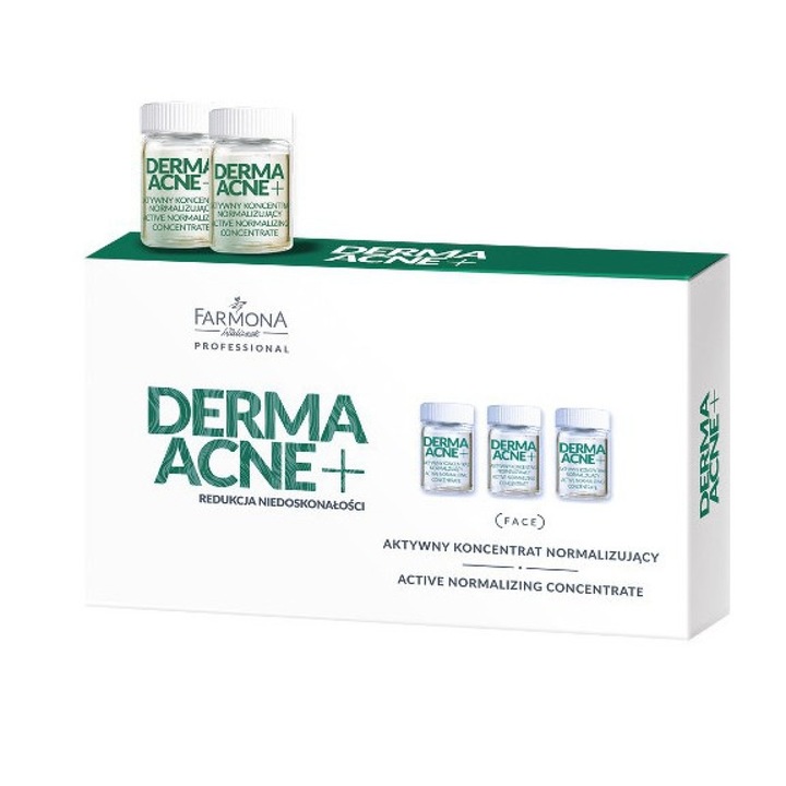 Концентрат Нормализиращ DERMAACNE +, Farmona, 5 х 5 мл