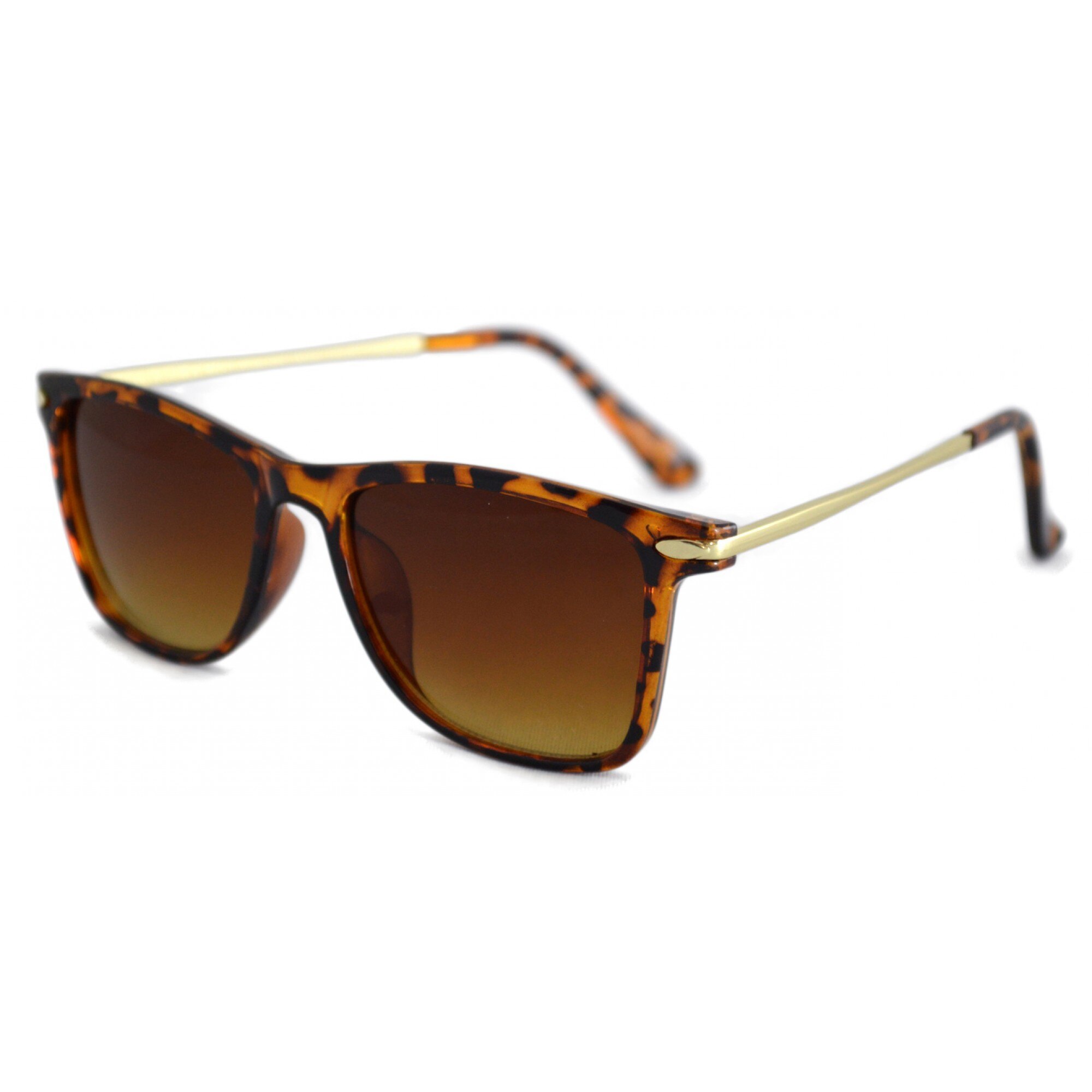 Ochelari de soare Passenger V Maro Animal Print - Maro-