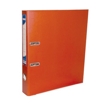 Biblioraft plastifiat Noki 5 cm portocaliu Biblioraft plastifiat Noki 5 cm portocaliu