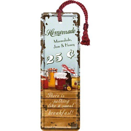 Semn de carte metalic - Homemade Marmelade
