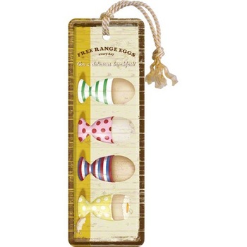 Semn de carte metalic - Free Eggs Semn de carte metalic - Free Eggs