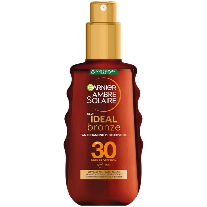 Ulei Garnier Ambre Solaire Ideal Bronze intensificator SPF 30 150 ml