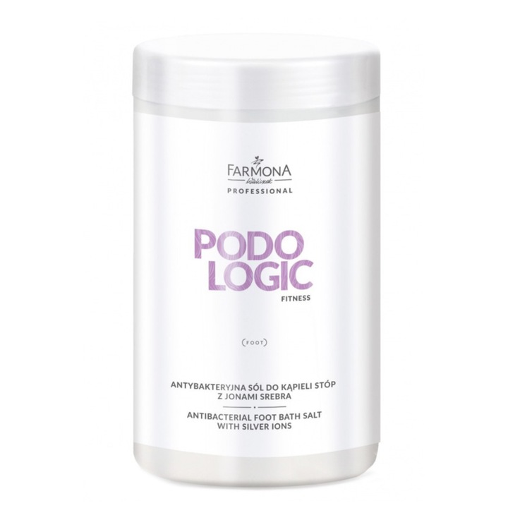 Sare de baie Podologic Fitness pentru picioare, Farmona, Ioni de argint, 1.4 kg
