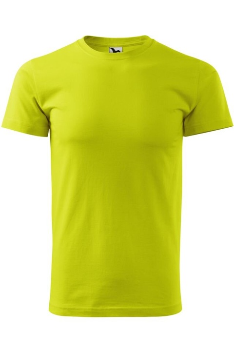 Tricou pentru barbati Basic, Adler, material 100 % Bumbac, Verde lime