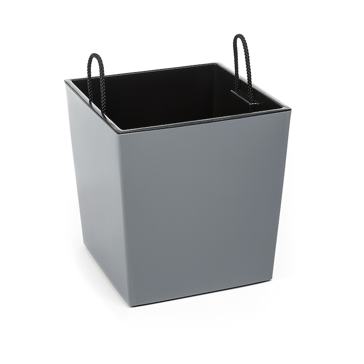 Juka virágcserép 25*25 cm szürke