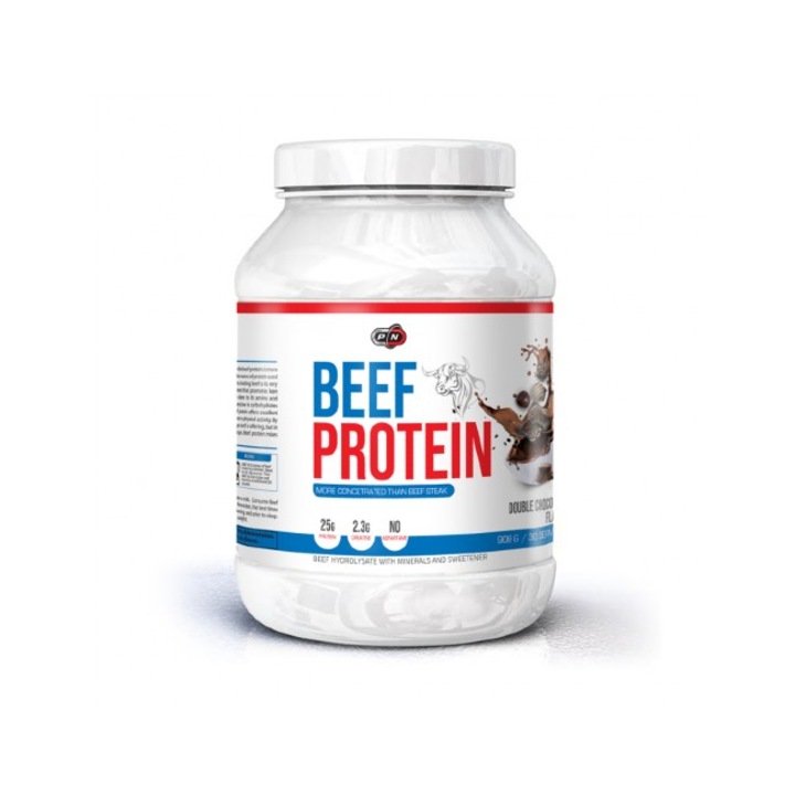 Телешки протеин, Pure Nutrition Beef Protein, Cookies & Cream, 908 гр