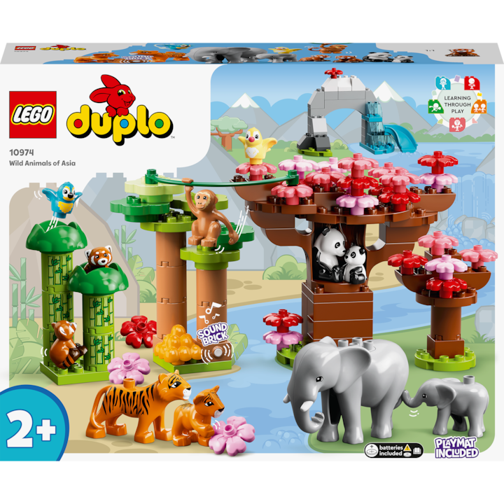 LEGO® DUPLO® - Дивите животни на Азия 10974, 117 части