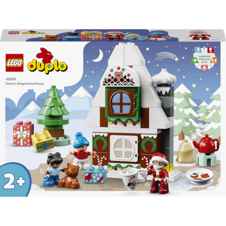 LEGO® DUPLO® - Casa din turtă dulce a lui Moș Crăciun 10976, 50 piese