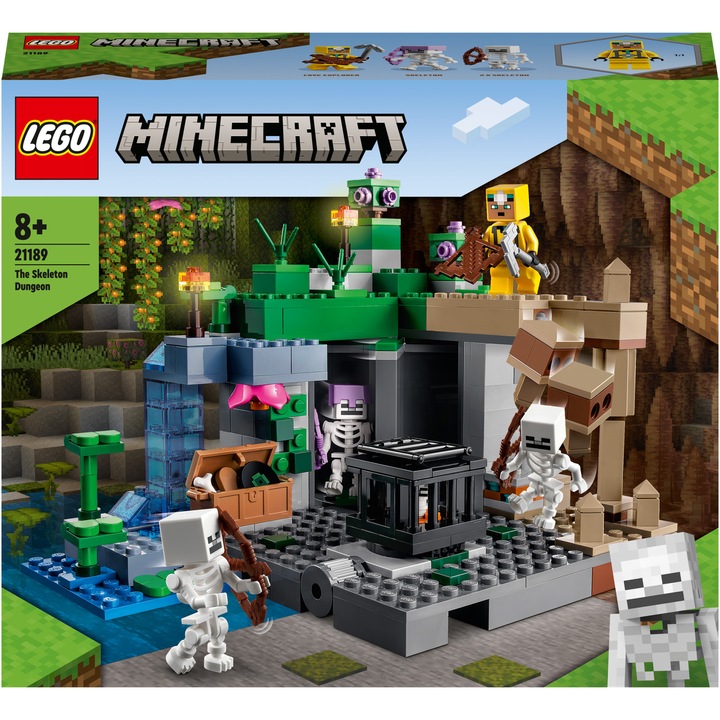 LEGO® Minecraft® - The Skeleton Dungeon 21189, 364 части