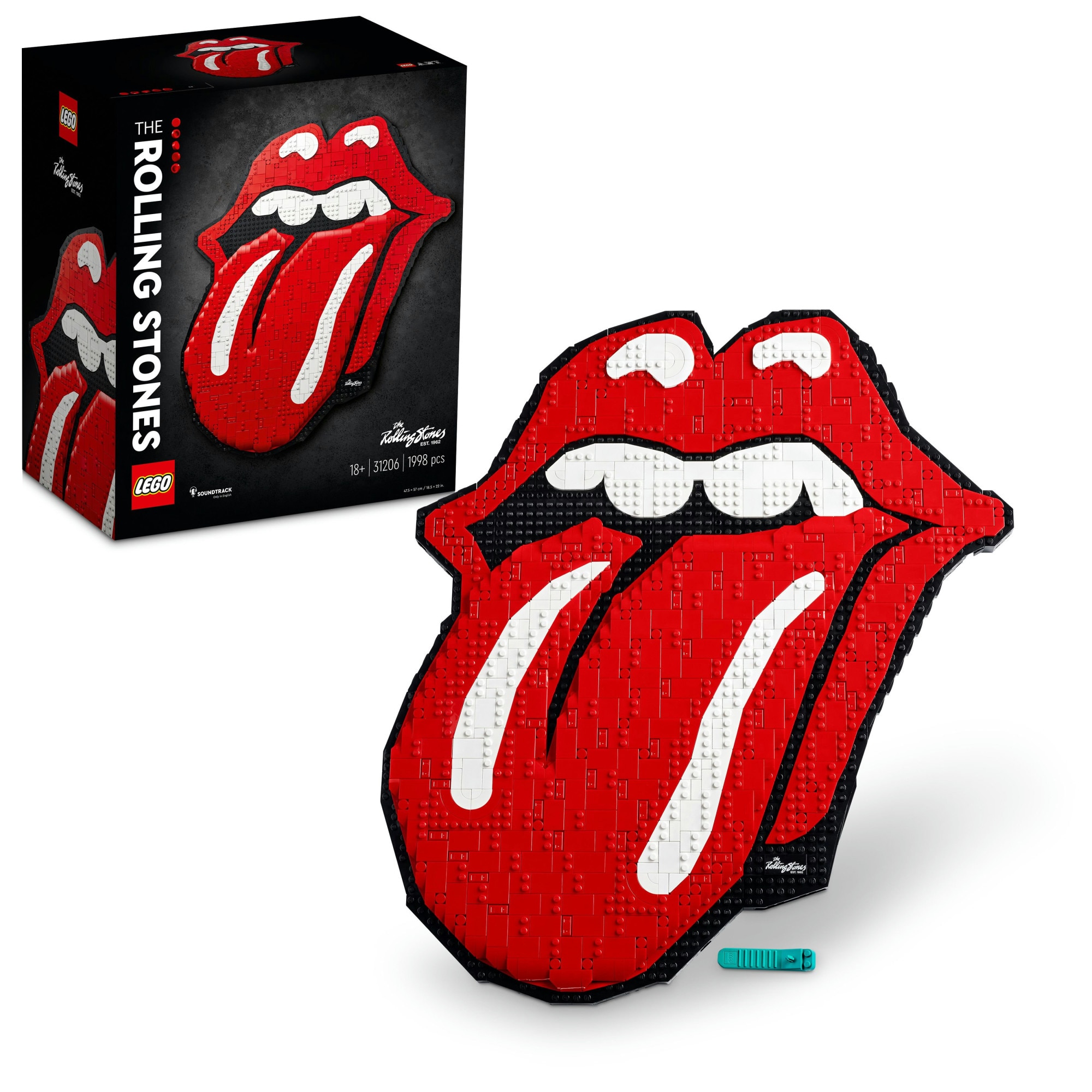 LEGO® Art - The Rolling Stones 31206, 1998 piese - eMAG.ro