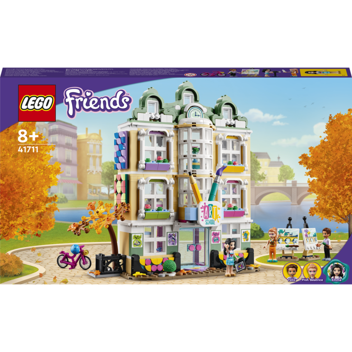 LEGO® Friends - Художественото училище на Emma 41711, 844 части