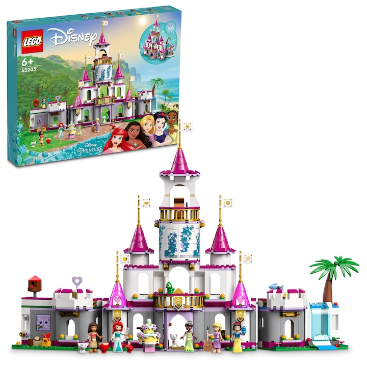 LEGO Disney Princess 43205 Felülmúlhatatlan kalandkastély, Disney építőjáték, ajándék kislányoknak