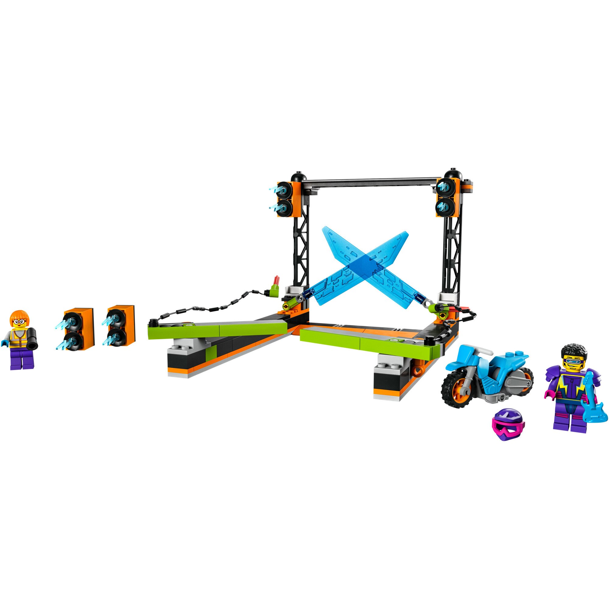 LEGO® City - Provocarea de cascadorii cu motociclete 60340, 154
