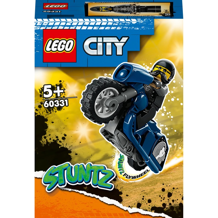 LEGO® City - Туринг мотоциклет за каскади 60331, 10 части