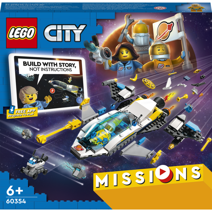 LEGO® City - Космически мисии за изследване на Марс 60354, 298 части