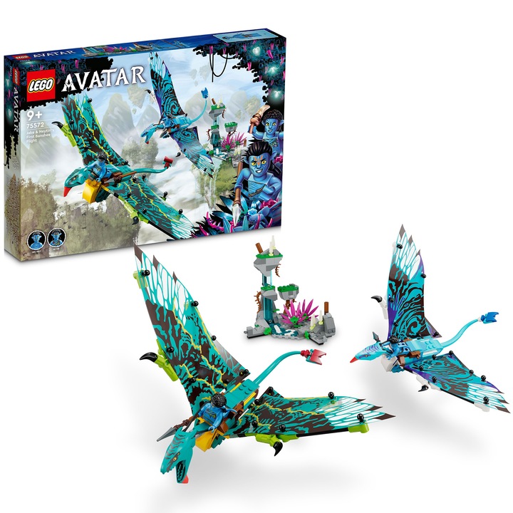 LEGO Avatar 75572 Jake és Neytiri első Banshee repülése