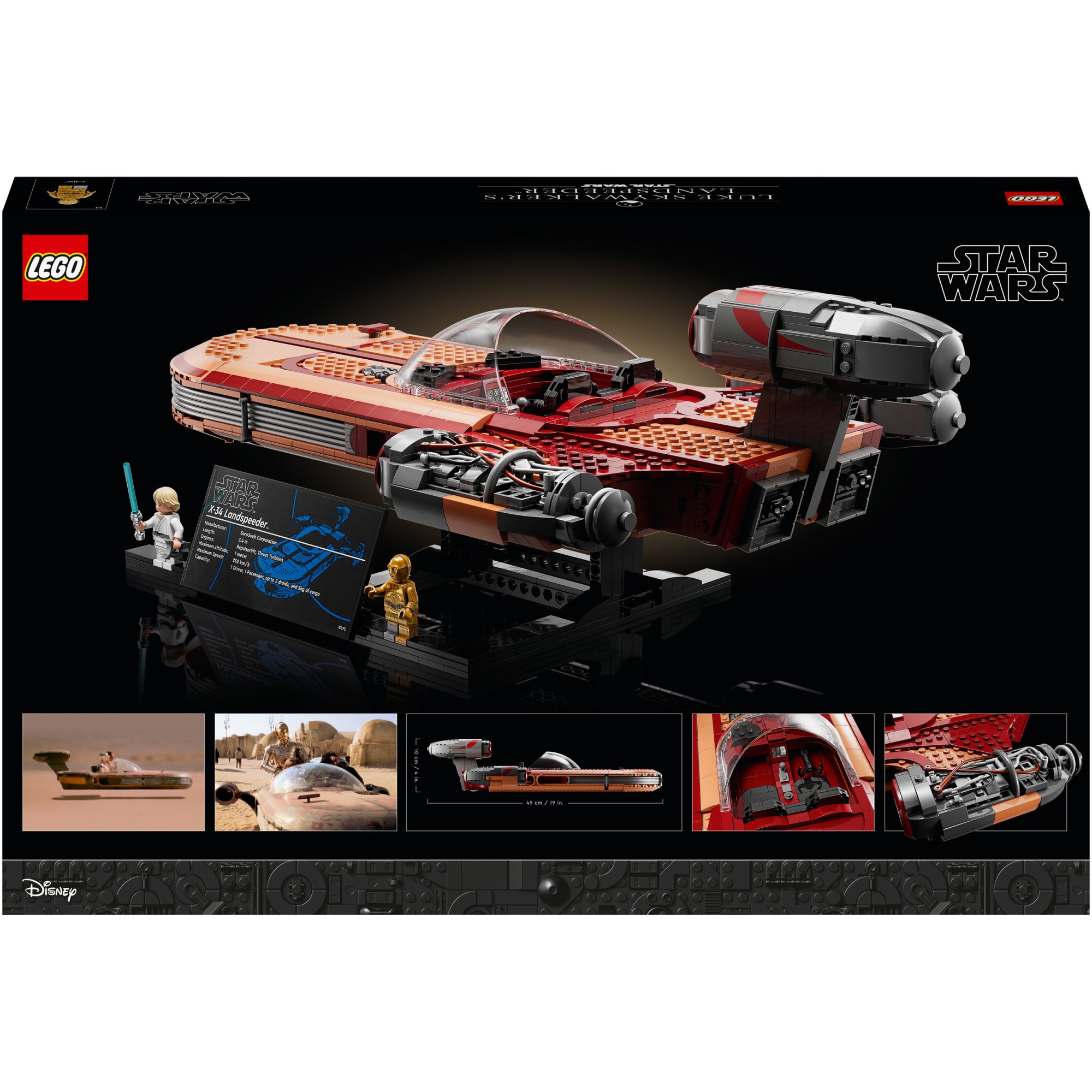 LEGO® Star Wars™ - Landspeeder™ al lui Luke Skywalker 75341, 1890