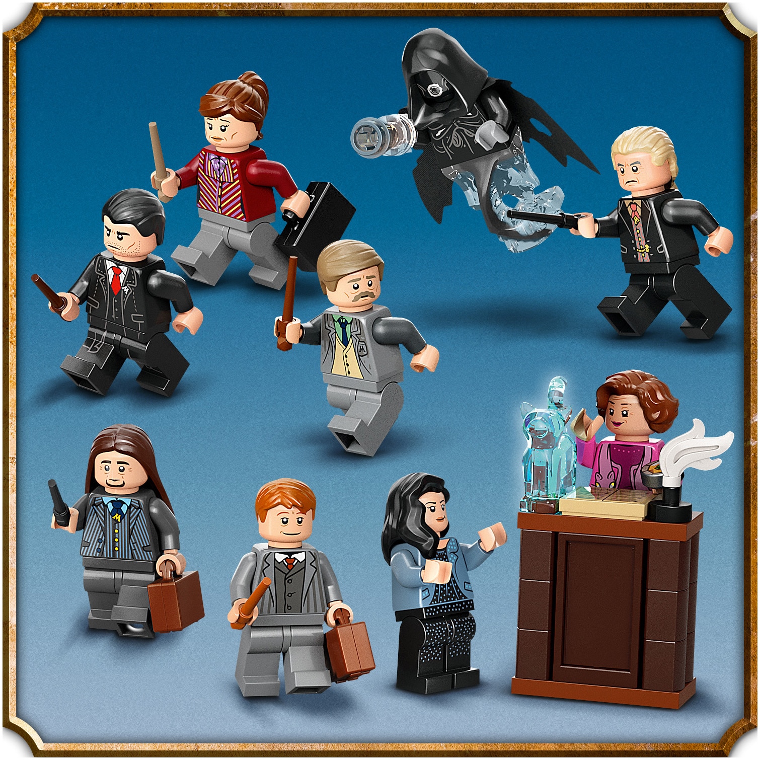 ◆（39g）PEVO NON - STOP PEVO LEGO® Harry Potter™ - Ministry of Magic™ 76403, 990 piese