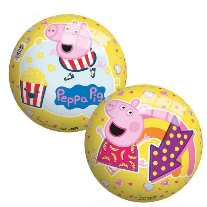 Piłka perłowa 23 cm Świnka Peppa
