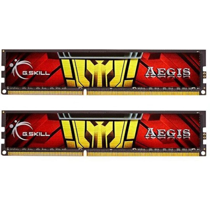 ΠΠ°ΠΌΠ΅Ρ RAM GSkill Aegis, F31333C9D16GIS, DDR3, 16 GB, 1333MHz, CL9