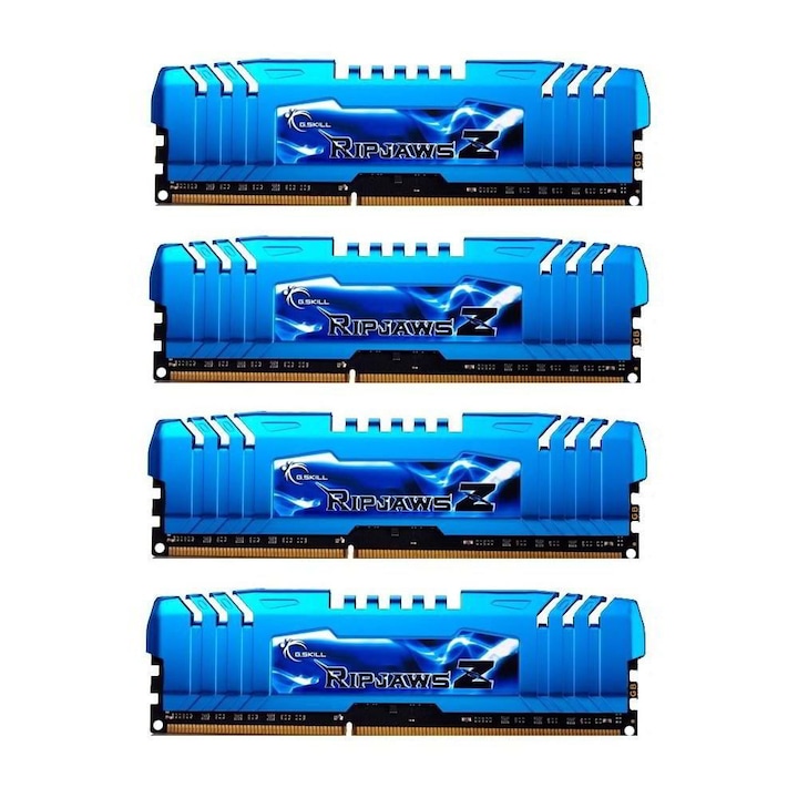 Памет RAM Gskill Ripjaws Z, F32400C11Q32GZM, DDR3, 32 GB, 2400MHz, CL11