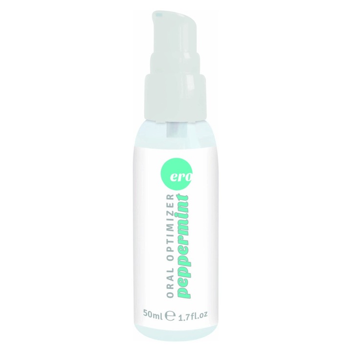 Gel pentru sex oral, Oral Optimizer Blowjob ERO, aroma menta, sex oral intens si placut pentru ambii parteneri, 50 ml