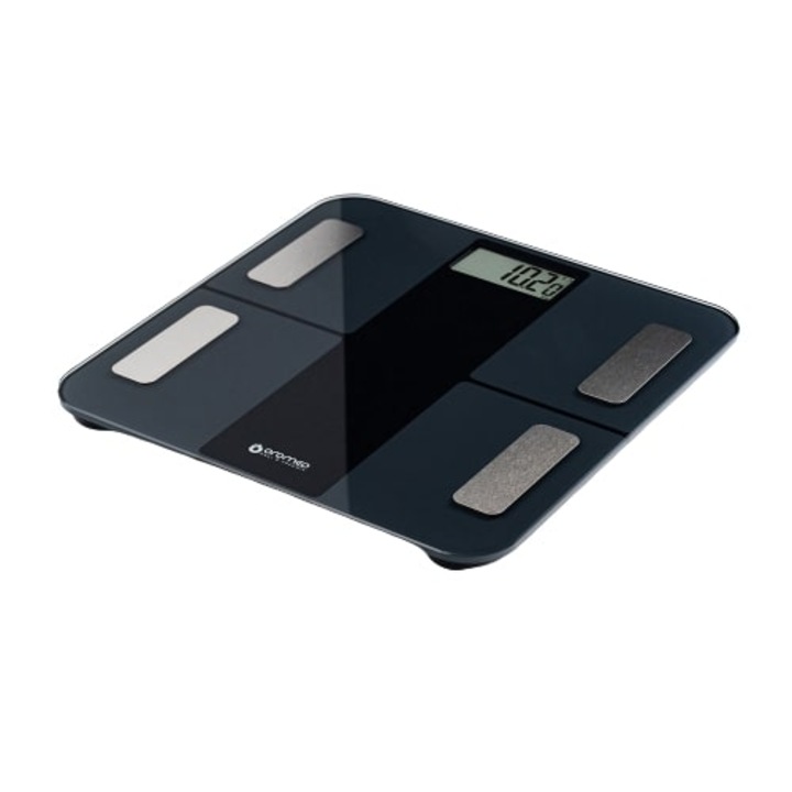 Cantar Smart cu Bluetooth, Negru, Oromed