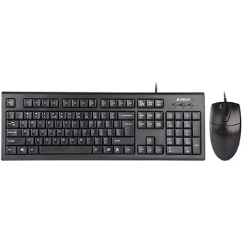 Kit A4tech KR-8520DBU tastatura KR-85-USB + mouse optic OP-620D-U1, USB, negru Kit A4tech KR-8520DBU tastatura KR-85-USB + mouse optic OP-620D-U1, USB, negru