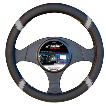 Husa volan universala, marca Simoni Racing, model Cross grey Husa volan universala, marca Simoni Racing, model Cross grey