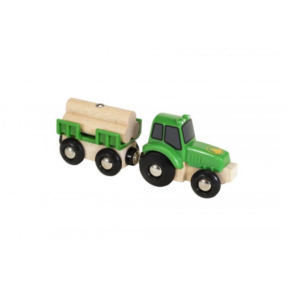 Tractor Brio cu lemne