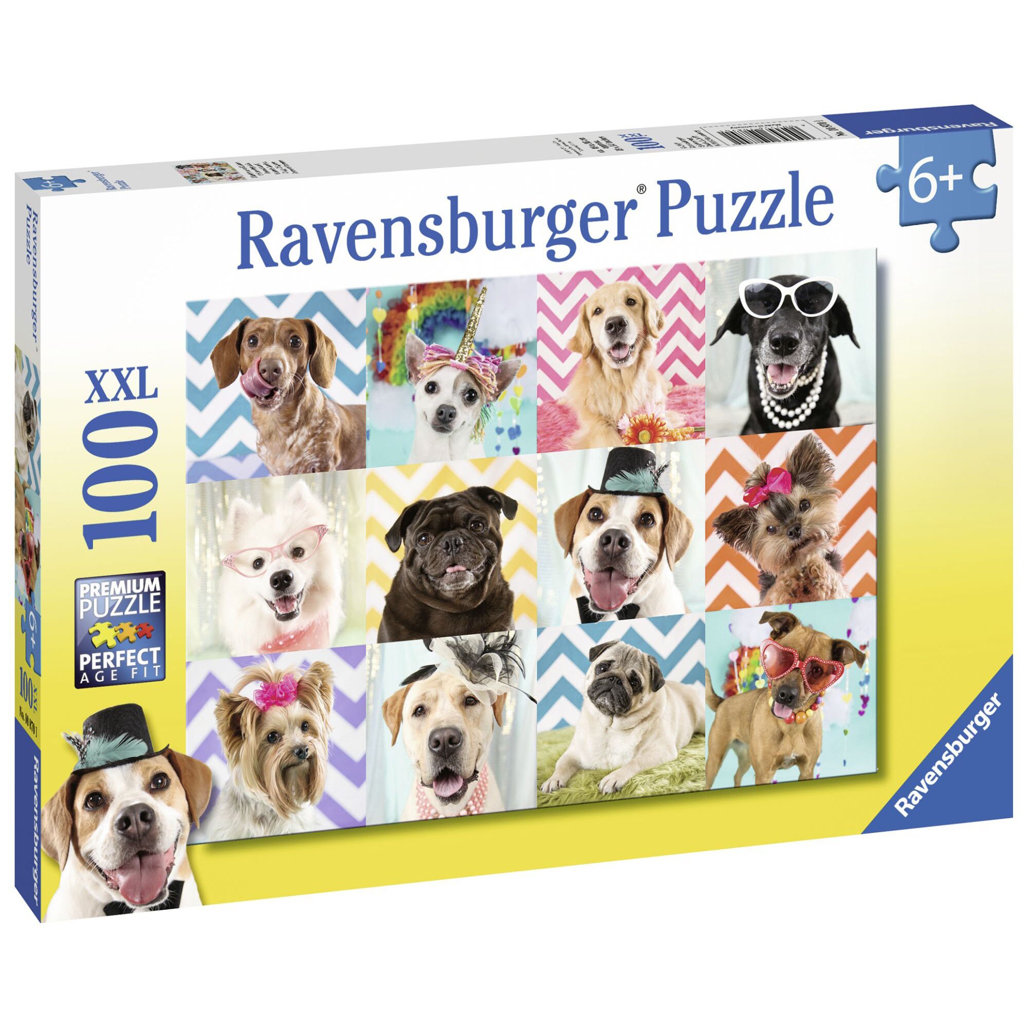 Puzzle Ravensburger XXL Catei, 100 piese eMAG.ro