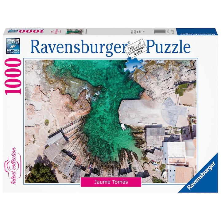 Rejtvény Ravensburger - Calo De Sant Augusti, 1000 darab