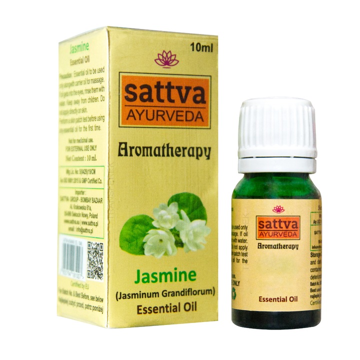 Ulei esential de iasomie, Sattva Ayurveda, 10 ml