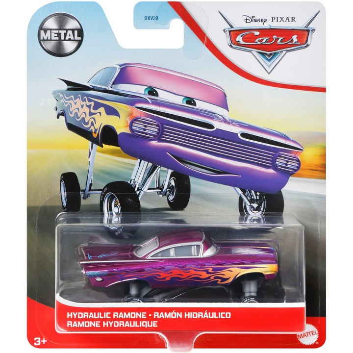 Кола Diecast Disney Cars 3 - Хидравличният Ramone