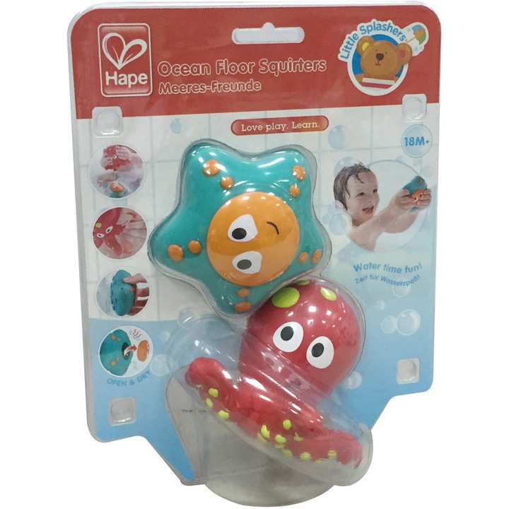 Играчка за баня Hape - Морски приятели