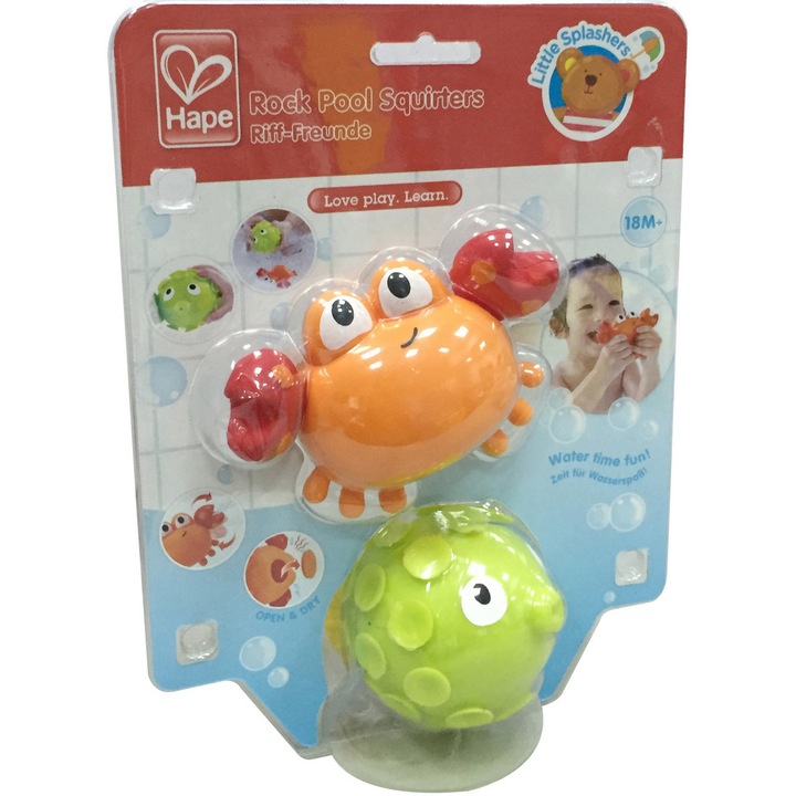 Играчка за баня Hape - Водни приятели