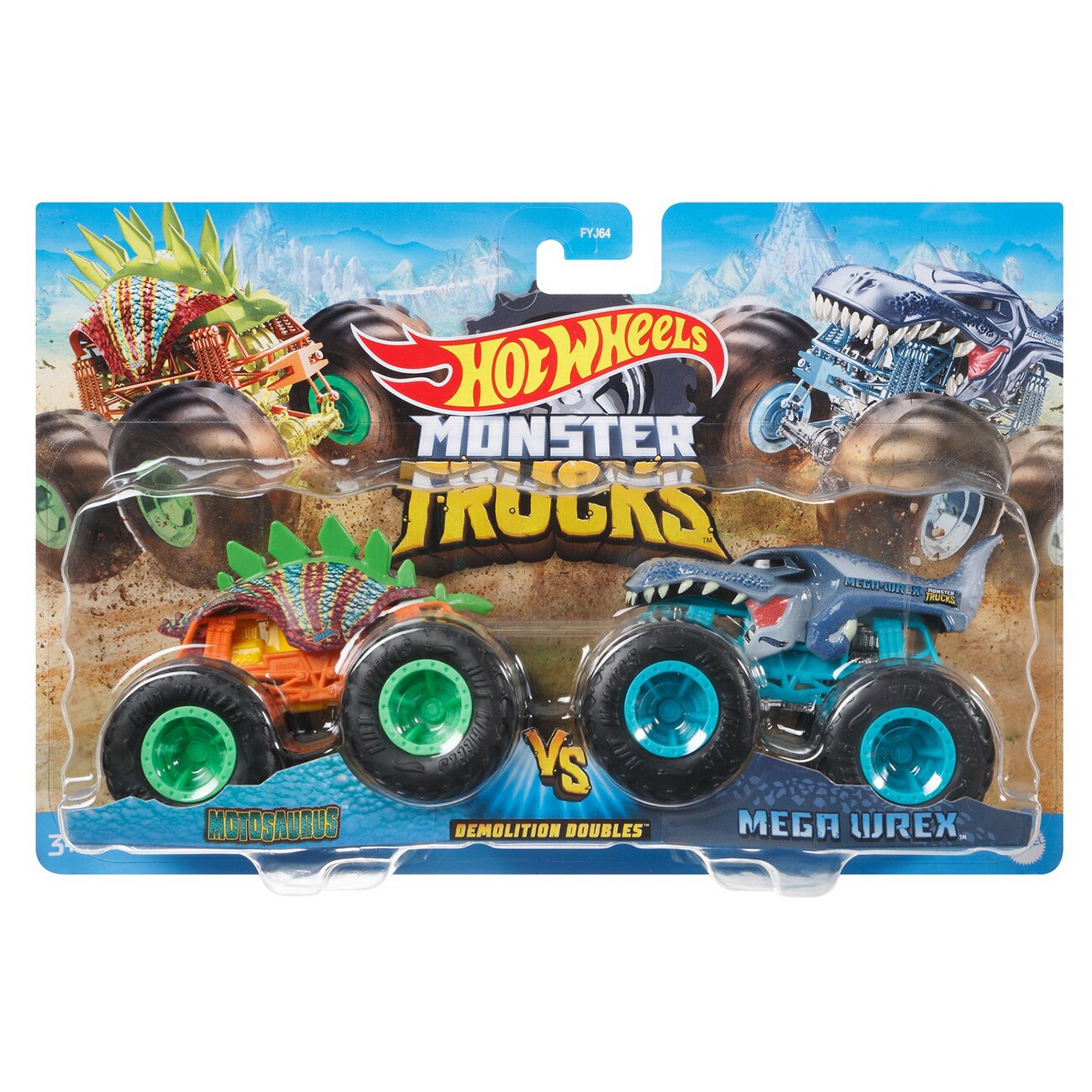 Mega construx Hot Wheels Monster Trucks Pista Mega Wrex Multicolor