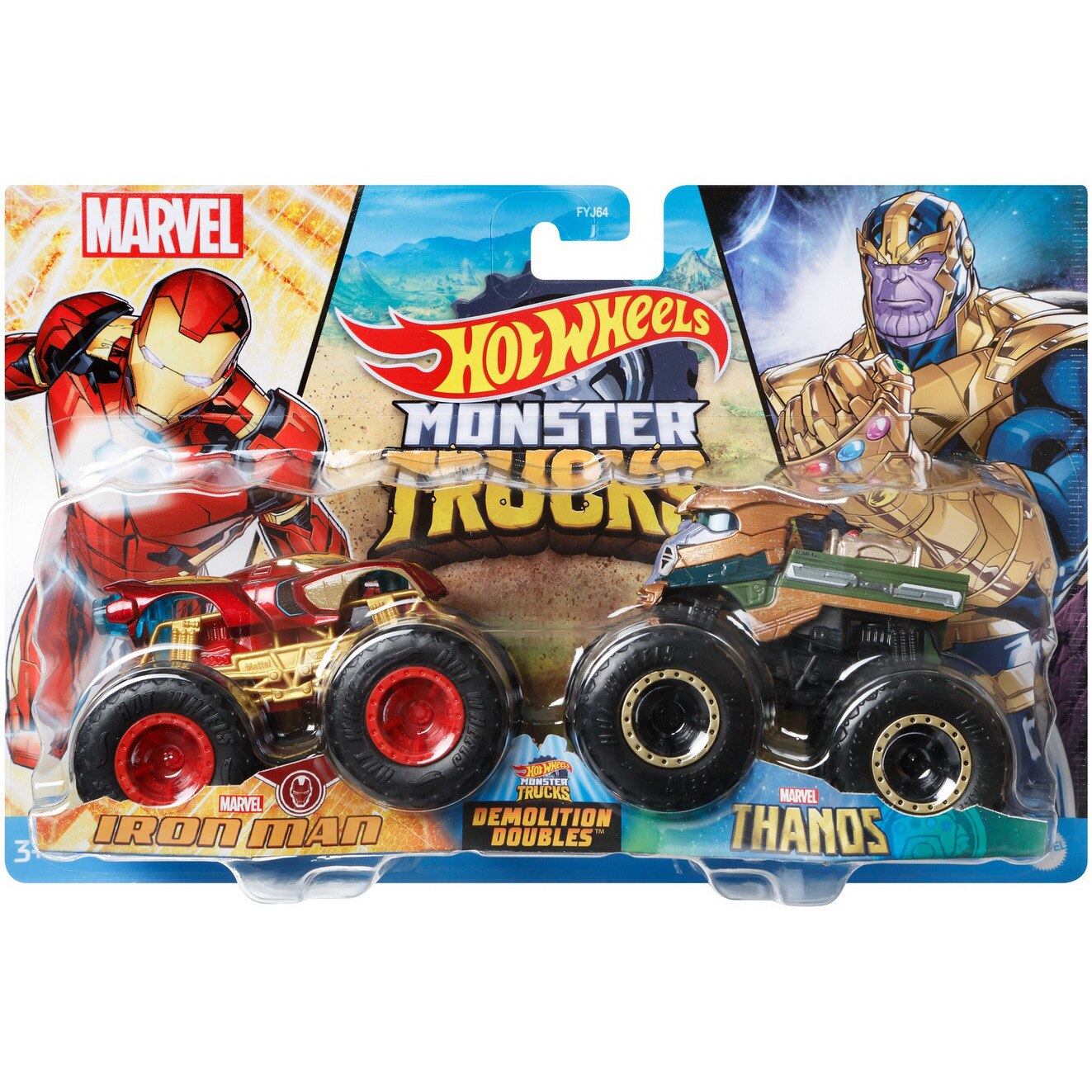 Hot wheels iron hot sale man monster truck