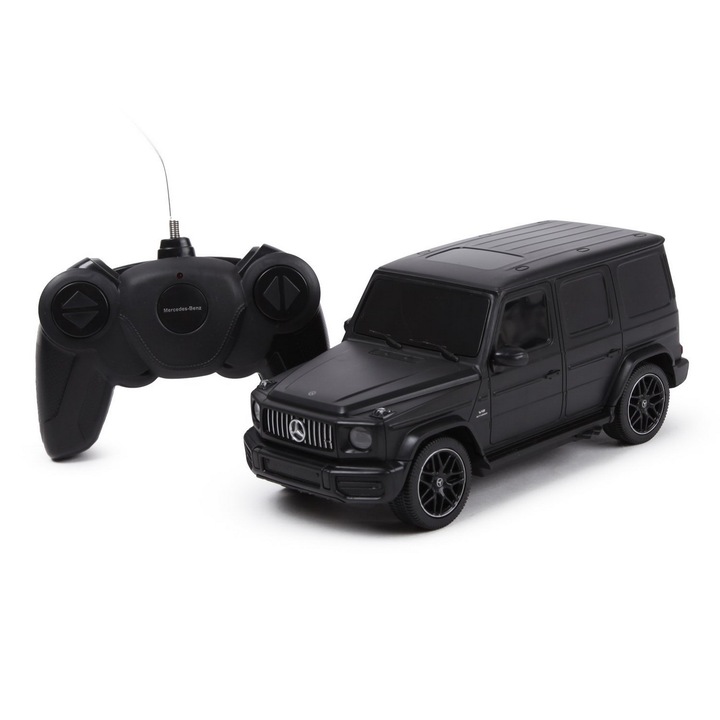Количка Rastar RC - Mercedes-Benz G63, Черен, 1:24