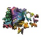 Puzzle din lemn Trefl - Wood Craft, Catelusii dragalasi, 500+1 piese