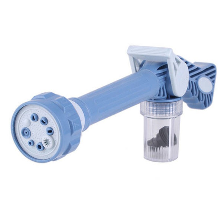 Pistol multifunctional, Zola®, pentru spalat/udat, 8 moduri de pulverizare, albastru, 41 cm