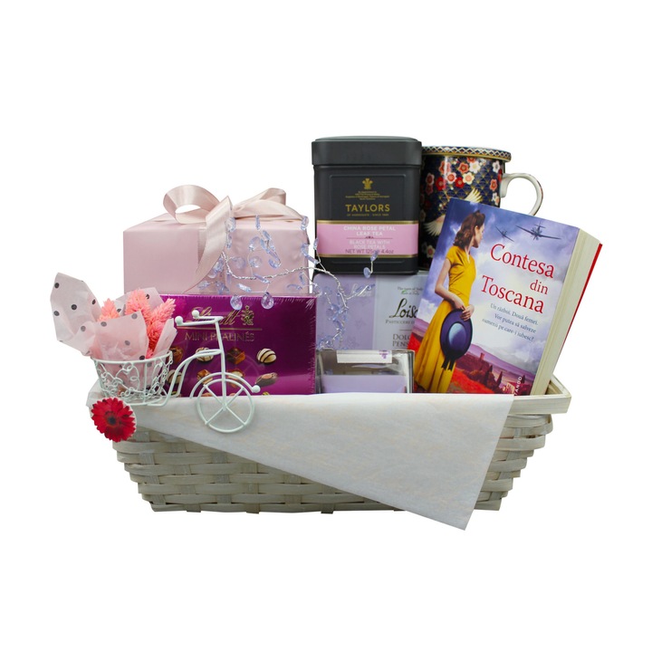 Cos Cadou cu 8 produse Time to Relax