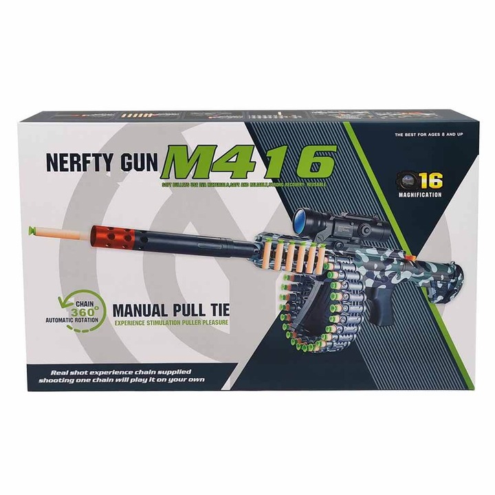 Детски автомат, с меки стрели